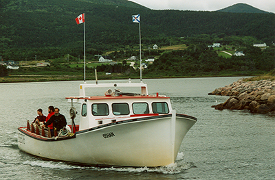 The Oshan Entering harbour